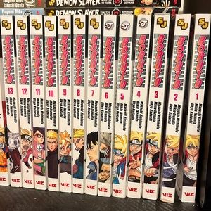 Boruto Manga ALL Volumes 1-13 IN PERFECT CONDITION